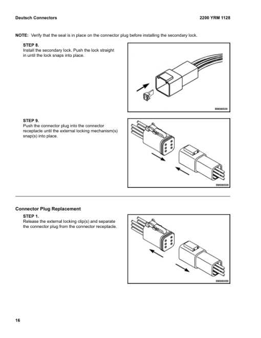 Yale GLC040VX, GLC050VX, GLC055SVX, GLC60VX, GLC070VX Forklift C910 Series Repair Manual - Image 3