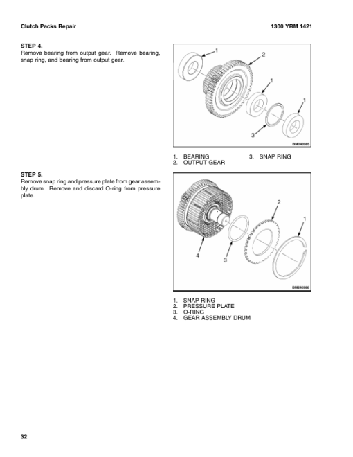 Yale GLC050LX Cushion Forklift A967 Service Repair Manual - Image 4