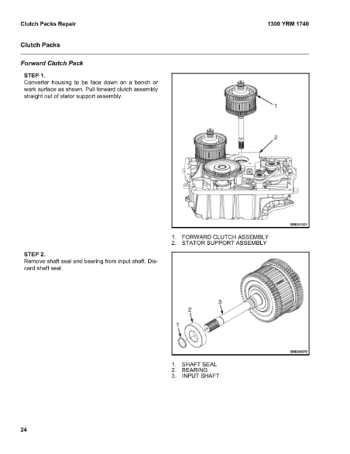 Yale GLC050LX Forklift B967 Service Repair Manual - Image 3