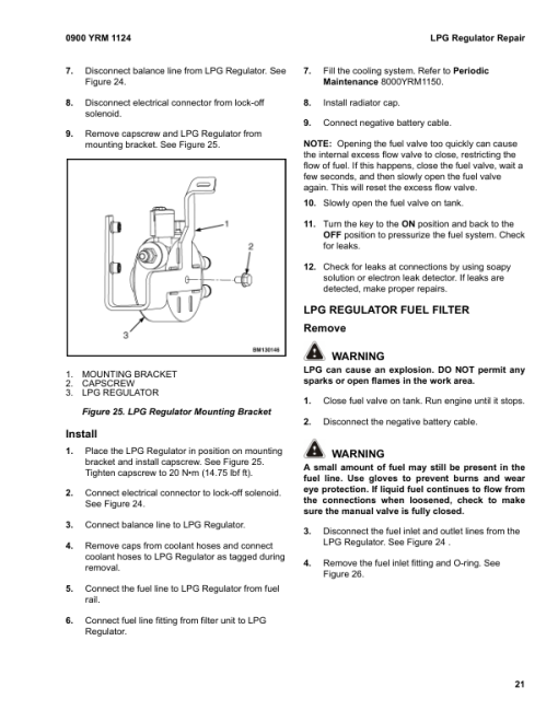 Yale GLC20VX, GLC25VX, GLC30VX, GLC35VX Forklift A910 Service Repair Manual - Image 3