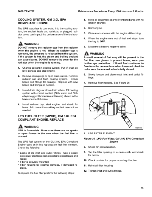 Yale GLP040ZG, GLP040RG, GLP040TG, GLP060ZG, GLP060RG, GLP040TG Forklift A875 Service Repair Manual - Image 3