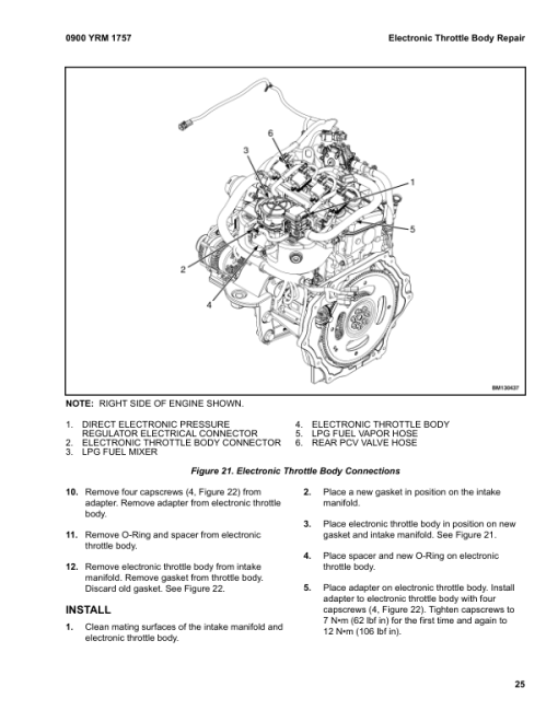 Yale GLP050LX, GDP50LX Forklift B974 Service Repair Manual - Image 5