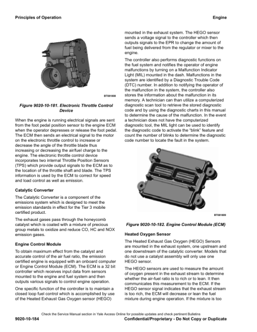 Yale GLP170VX, GLP175VX36, GLP190VX Forklift A909 Service Repair Manual - Image 3