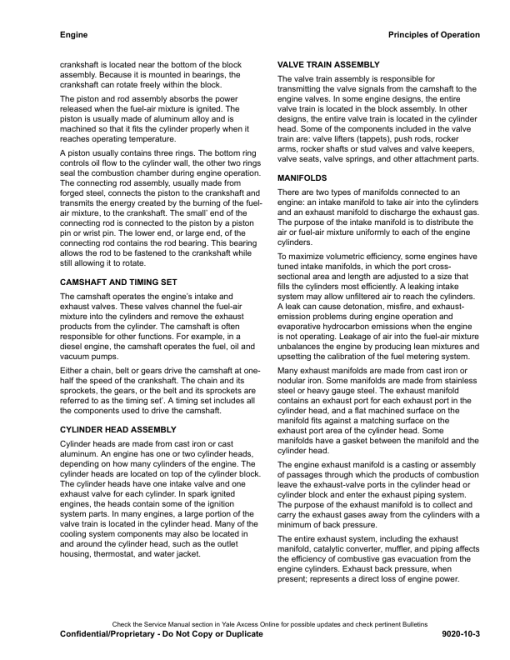 Yale GLP170VX, GLP175VX36, GLP190VX Forklift C909 Series Repair Manual - Image 4