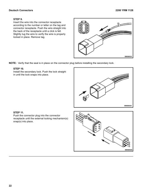 Yale GLP20LX, GLP25LX, GDP20LX, GDP25LX Forklift B974 Service Repair Manual - Image 3