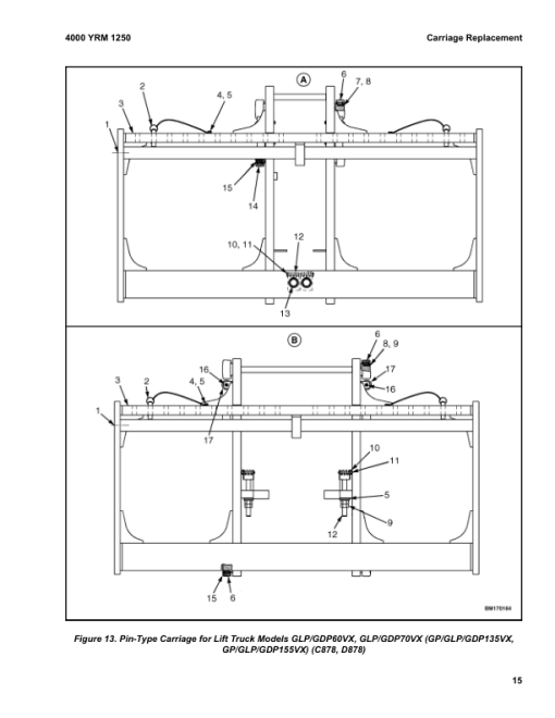 Yale GLP60VX, GLP70VX, GDP60VX, GDP70VX Forklift C878 Series Repair Manual - Image 3