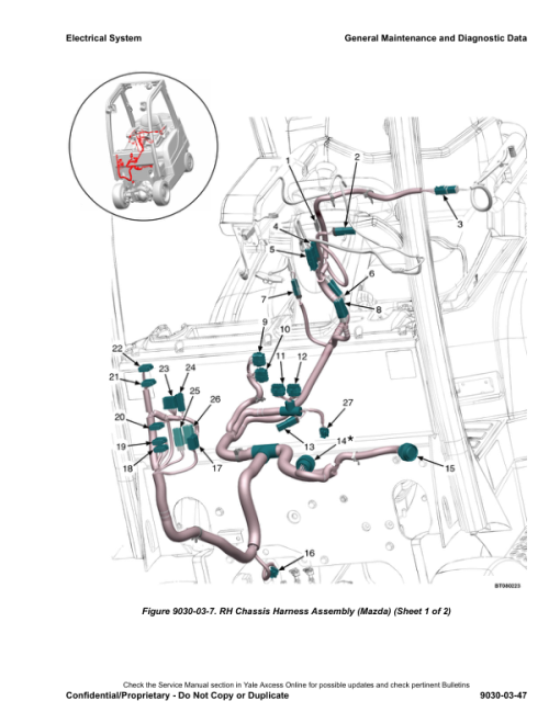 Yale GLP60VX, GLP70VX, GDP60VX, GDP70VX Forklift C878 Series Repair Manual - Image 4