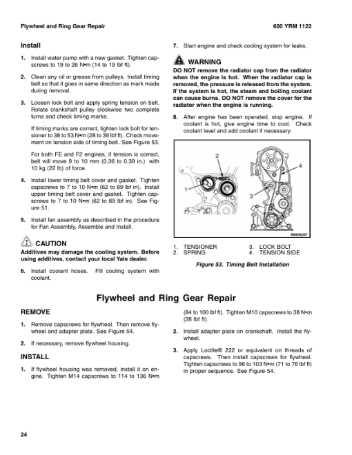 Yale GP030VX, GP035VX, GP040VX, GP040SVX Forklift C810 Service Repair Manual - Image 3