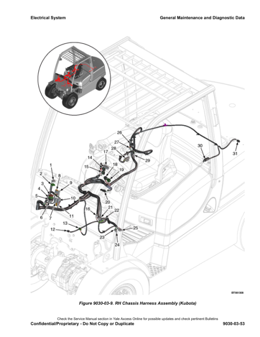 Yale GP080VX, GP090VX, GP100VX, GP110VX, GP120VX Forklift K813 Series Repair Manual - Image 5