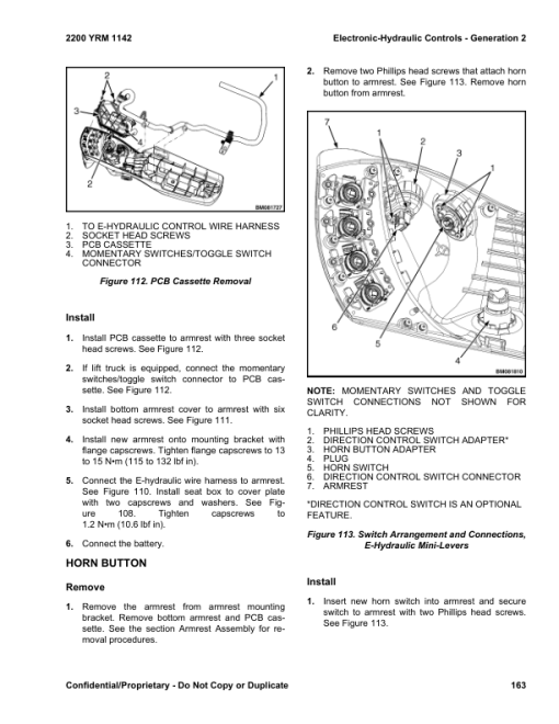 Yale GP135VX, GP155VX, GDP135VX, GDP155VX, GLP135VX, GLP155VX Forklift C878 Series Repair Manual - Image 3