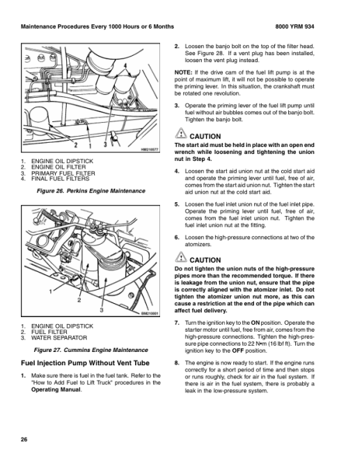 Yale GP170DB, GP190DB, GP210DB Forklift B877 Service Repair Manual - Image 4