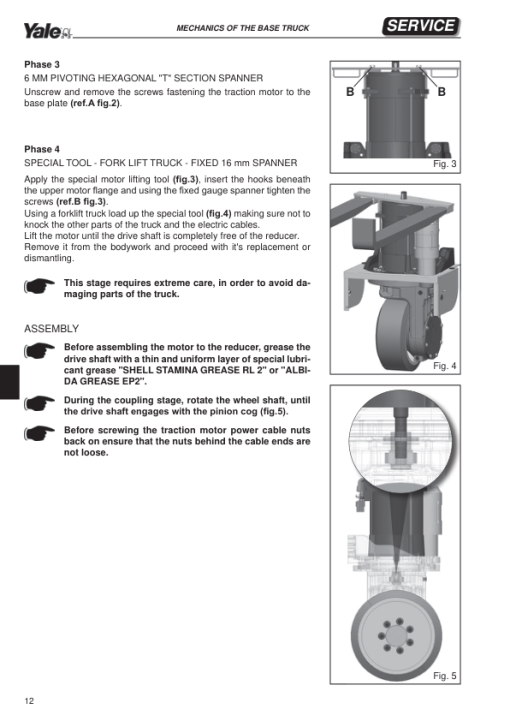 Yale MO10E Order Picker C862 Service Repair Manual - Image 4