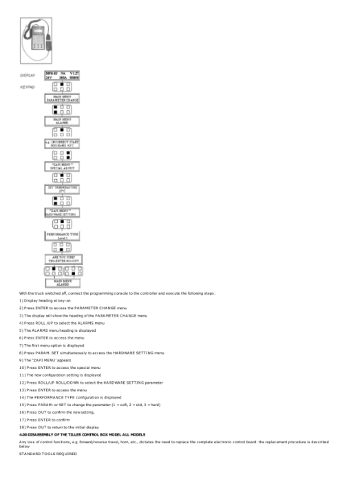 Yale MP13, MP16, MP18, MP20 Pallet Truck C841 Service Repair Manual - Image 3