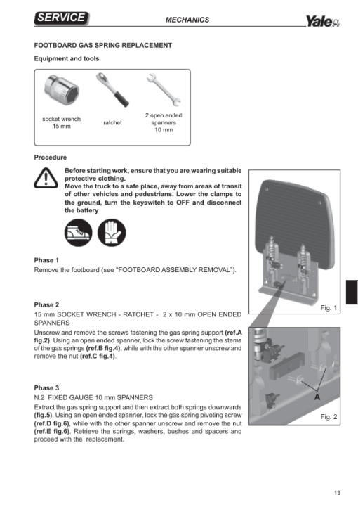 Yale MP20XV Pallet Jack Hand Truck B979 Service Repair Manual - Image 3