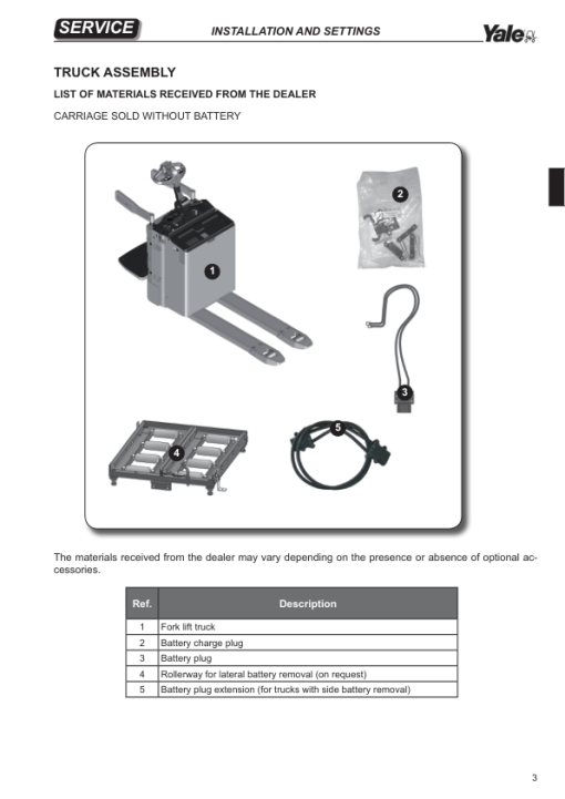 Yale MP20XV Pallet Jack Hand Truck B979 Service Repair Manual - Image 4