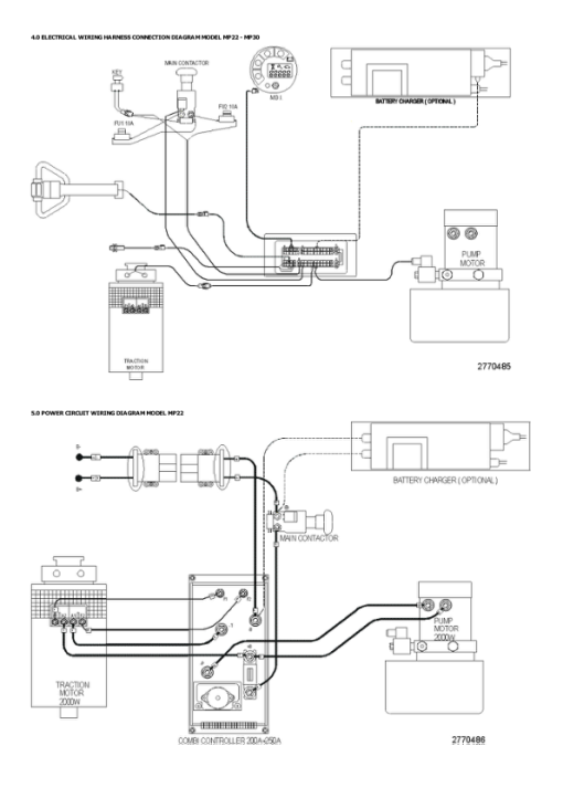 Yale MP25HD, MP30HD Pallet C856 Service Repair Manual - Image 4