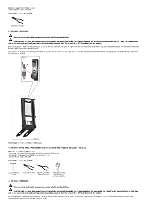 Yale MPC080E Pallet A892 Service Repair Manual - Image 3