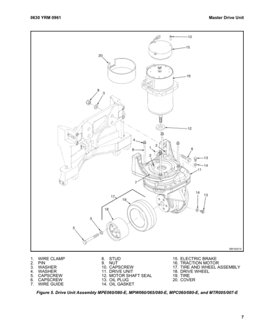 Yale MPE060VG Pallet Truck A292 Series Repair Manual - Image 2