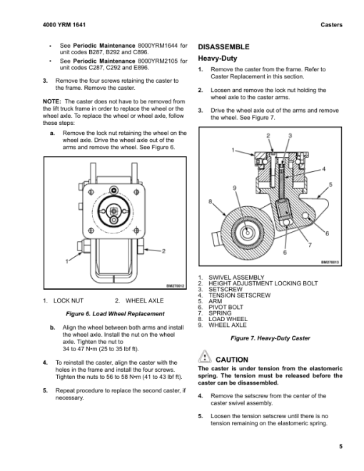 Yale MPE060VH Rider Pallet Jack C292 Service Repair Manual - Image 5