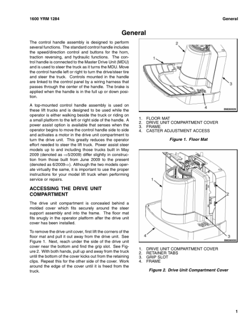 Yale MPE080F Pallet Truck B890 Service Repair Manual - Image 5