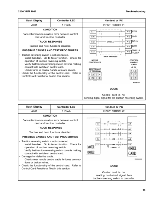 Yale MPW050E Electric Walkie Pallet C802 Service Repair Manual - Image 5