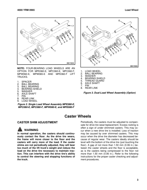 Yale MPW064E Pallet Truck B894 Service Repair Manual - Image 5