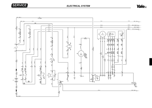 Yale MS10E, MS12E, MS24HBE Stacker C845 Service Repair Manual - Image 4