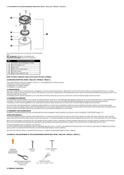 Yale MS1215X, MS12XIL Stacker B847 Service Repair Manual - Image 2