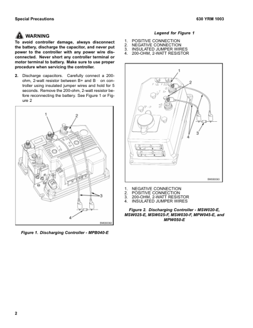 Yale MSW020E, MSW025E Pallet A895 Service Repair Manual - Image 5