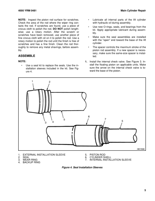 Yale MSW025F, MSW030F Pallet Truck B895 Service Repair Manual - Image 5