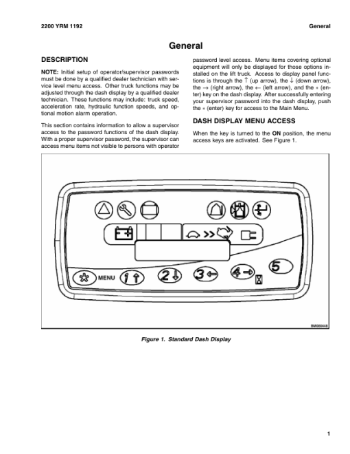 Yale NDR030DA, NR035DA, NR040DA Forklift A295 Series Repair Manual - Image 4