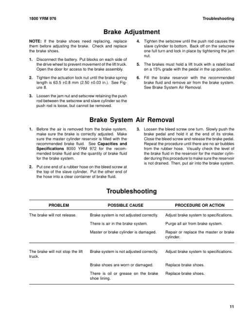 Yale NDR030GB, NR045GB Stacker B861 Service Repair Manual - Image 2