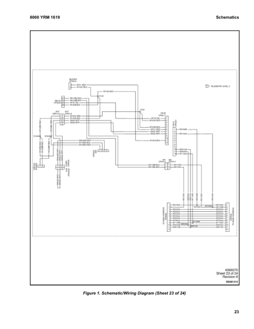 Yale NDR035EB, NR045EB Reach Truck D861 Series Repair Manual - Image 4