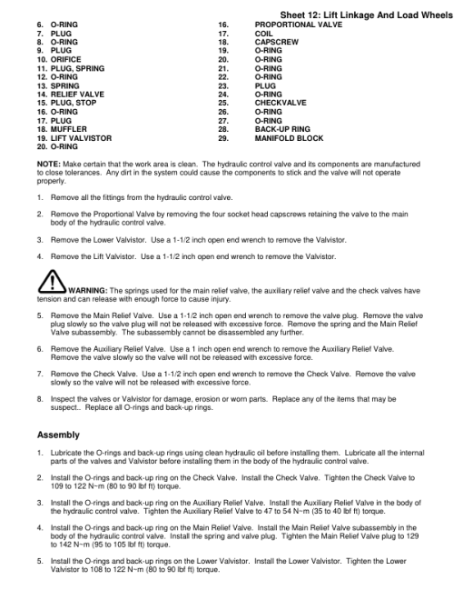 Yale NR035AC, NR035BC, NR040AC, NR045AC, NR045BC Forklift B829 Service Repair Manual - Image 4