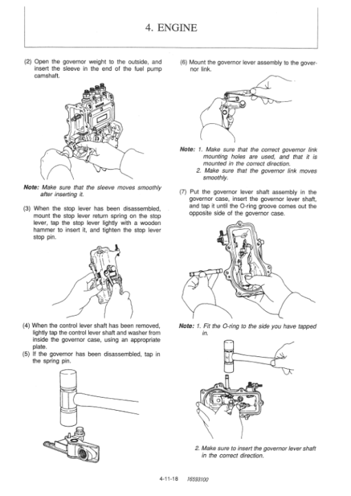 Yanmar B20-2, B20-2A Crawler Excavator Service Repair Manual - Image 3