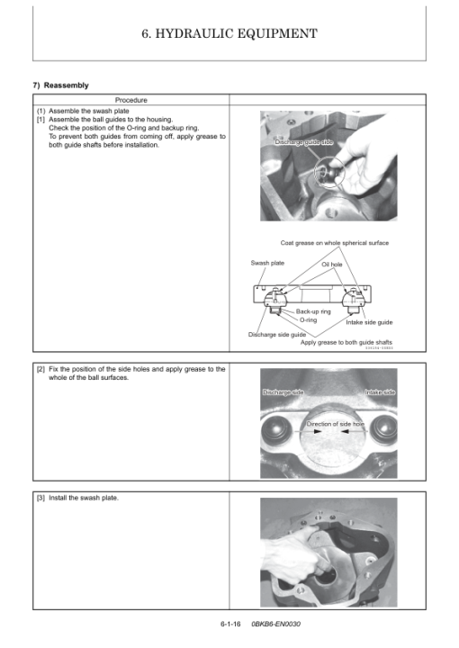 Yanmar SV100-1A Crawler Excavator Service Repair Manual - Image 3