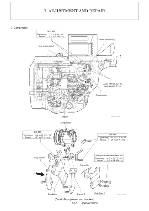 Yanmar SV100-1A Crawler Excavator Service Repair Manual - Image 4