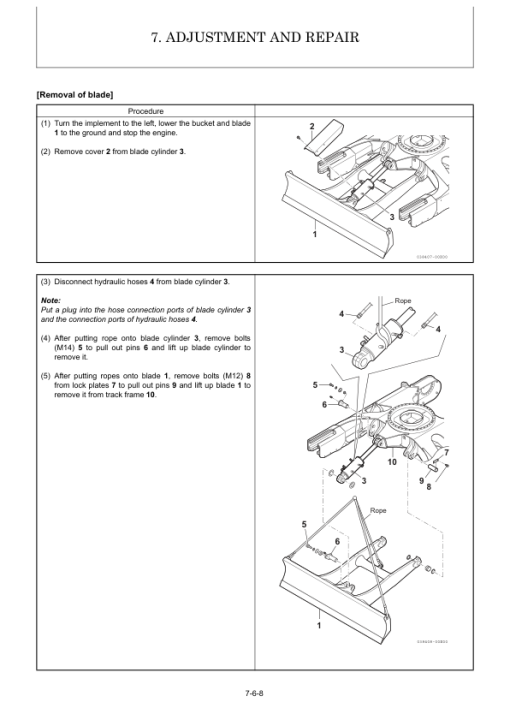 Yanmar SV100-2A-2PB Crawler Excavator Service Repair Manual - Image 4