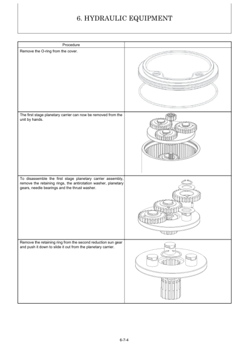 Yanmar SV16 Crawler Excavator Service Repair Manual - Image 3