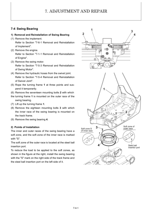 Yanmar SV16 Crawler Excavator Service Repair Manual - Image 4