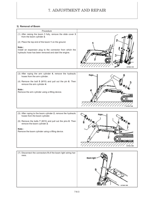 Gehl Z17, Mustang 170Z Compact Excavator Repair Service Manual - Image 5