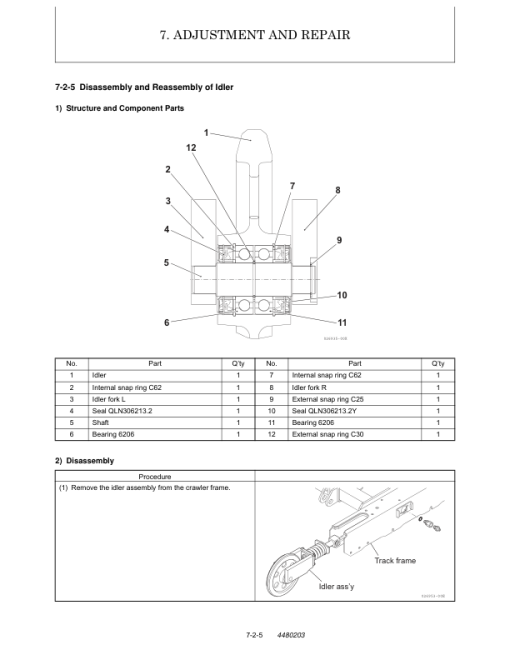 Gehl Z17 Gen 2, Mustang 170Z Nxt 2 Compact Excavator Repair Service Manual - Image 5