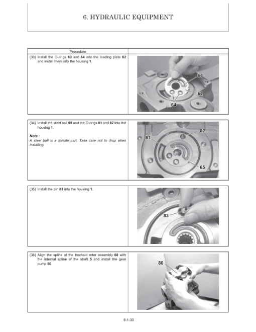 Gehl Z45, Mustang 450Z Compact Excavator Repair Service Manual - Image 4